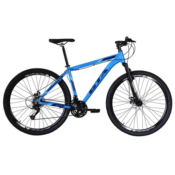 Bicicleta Aro 29 Gta Start Alumínio 21v Freio a Disco Suspensão Dianteira Mountain Bike 2