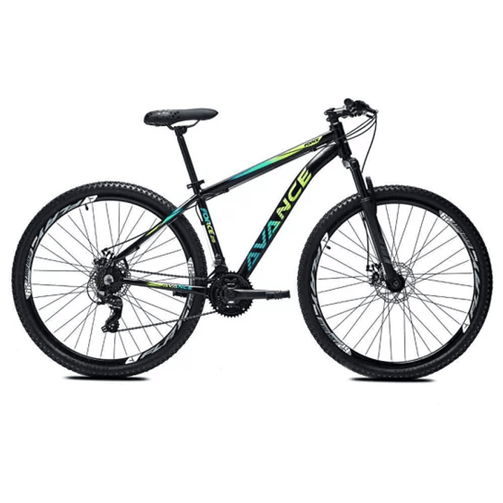 Bicicleta Aro 29 Alumínio Avance Force 24 Vel Freio A Disco 5