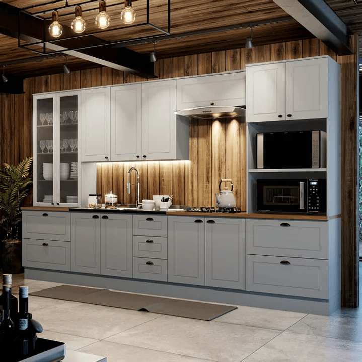 Cozinha Completa 6 Peças com Cristaleira  2