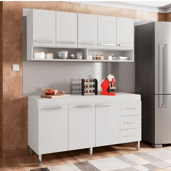 Cozinha Completa Grecia Branco 1