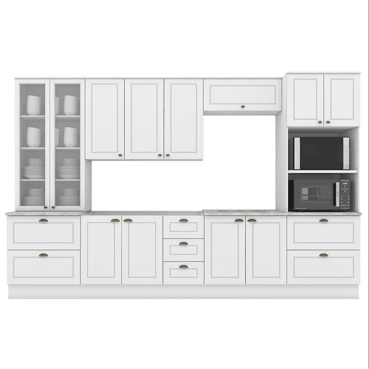 Cozinha Completa 6 Peças com Cristaleira  3