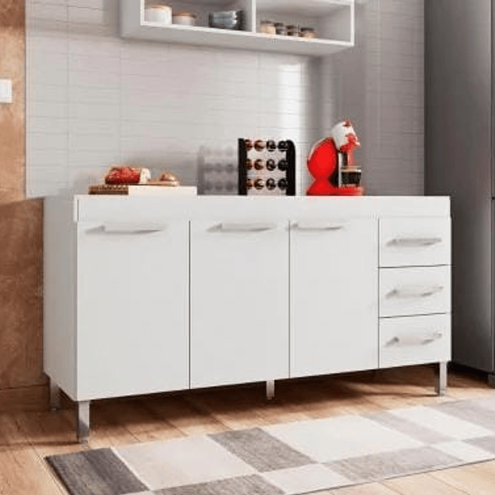 Cozinha Completa Grecia Branco 2