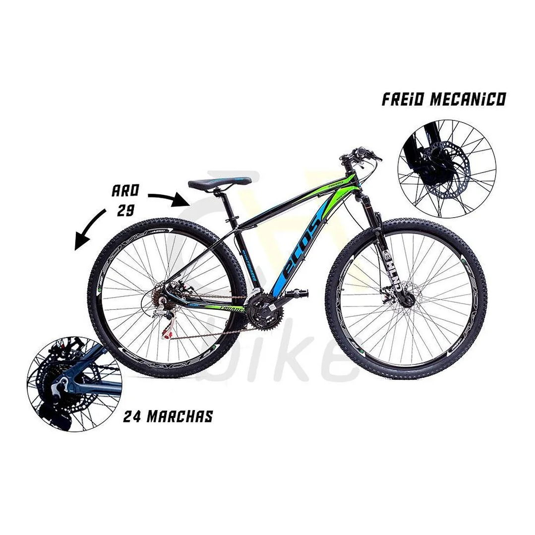 Bicicleta Aro 29 Ecos Touareg 24 Velocidades Câmbios Index Freio A Disco Mecanico  4
