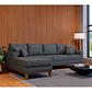 Sofá 4 Lugares Beny Com Chaise Esquerdo Linho  - Thumbnail 3