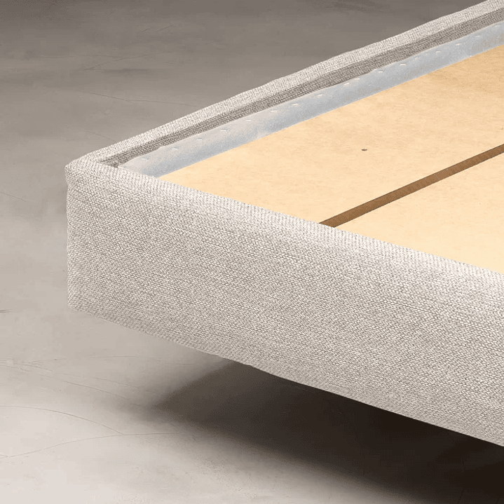 Cama Casal Boreal Flutuante Bege 9