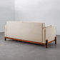 Sofá Tiê 2 Lugares 188cm em Linho Bege - Thumbnail 2