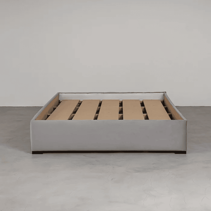 Cama com Cabeceira Casal Estofada Uvaia Cinza 7