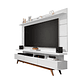 Rack com Painel Vivare Wood 180cm Off White com Nature - Off White - Thumbnail 2