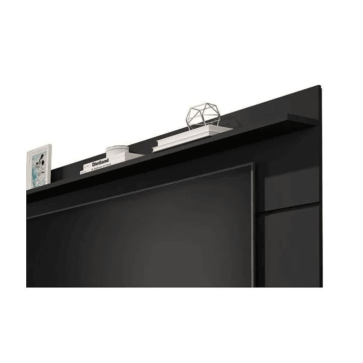 Rack com Painel Vivare Wood 180cm Off White com Nature - Off White 6