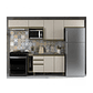 Cozinha Completa 8 Peças 8 Portas 100% MDF  - Thumbnail 1