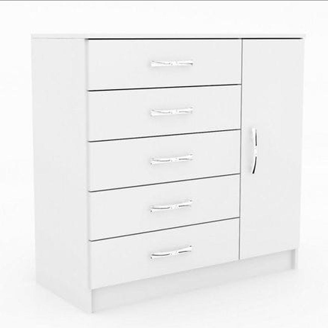 Cômoda Zurique 1PT 5GV 1