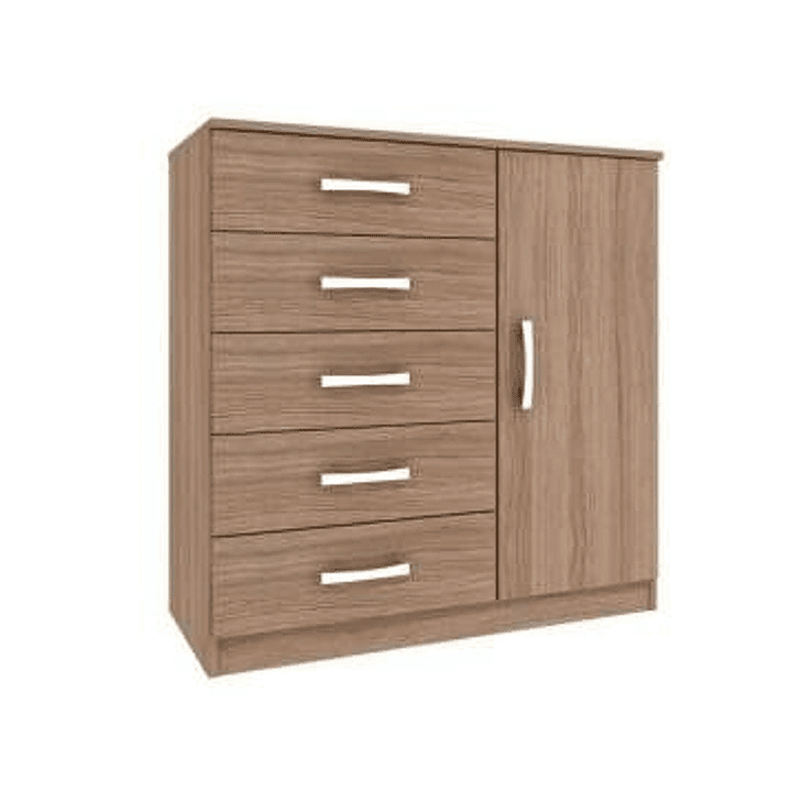 Cômoda Zurique 1PT 5GV 2