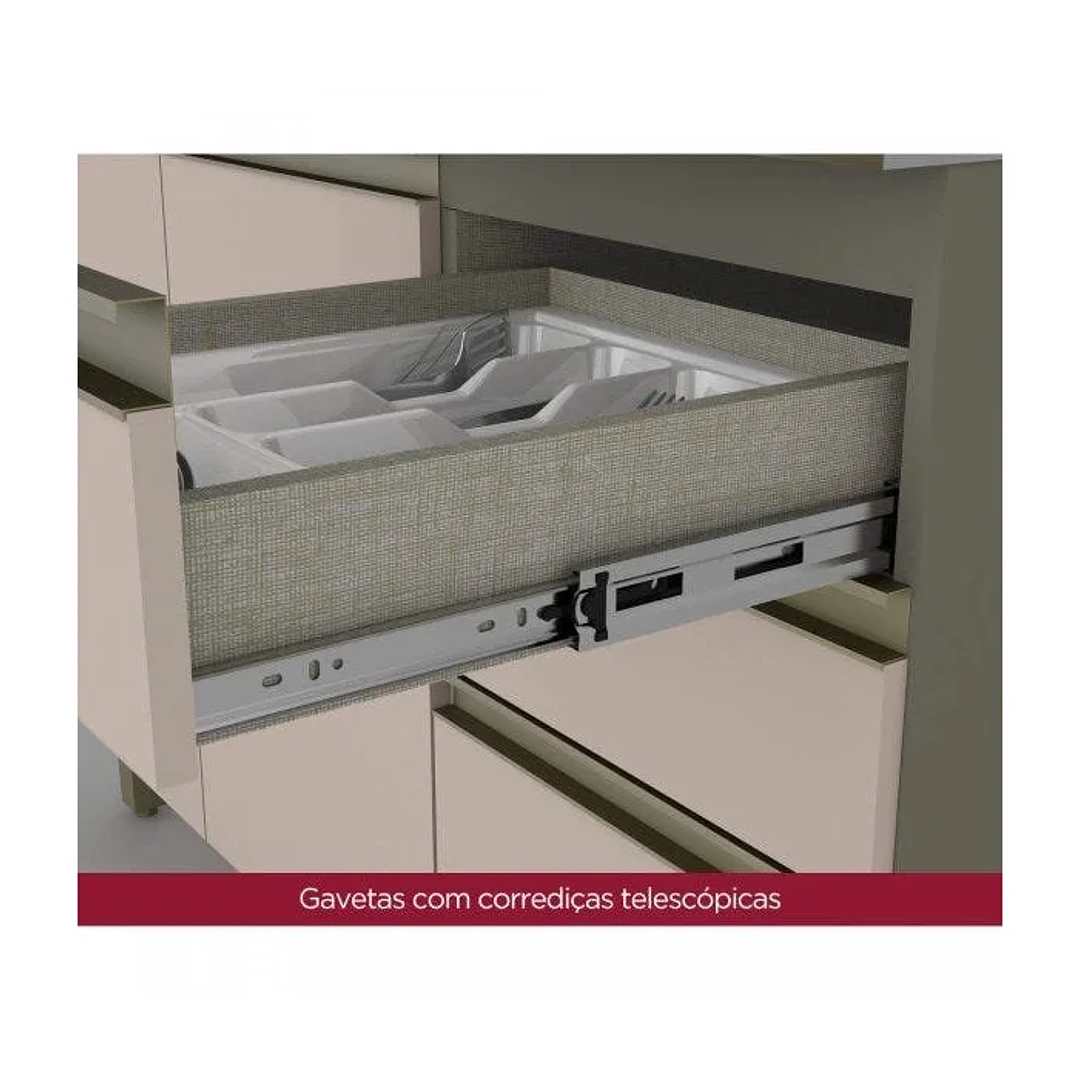 Cozinha Completa 8 Peças 8 Portas 100% MDF  8