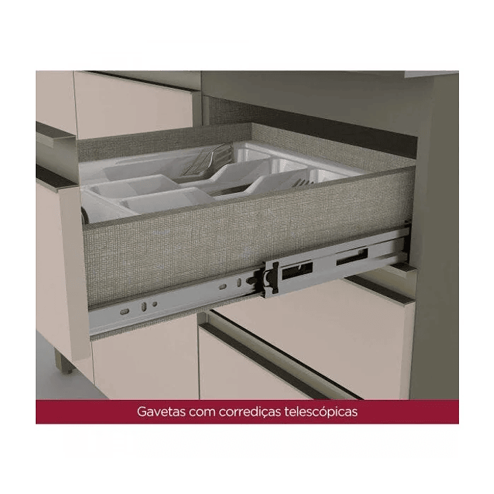 Cozinha Completa 8 Peças 8 Portas 100% MDF  8