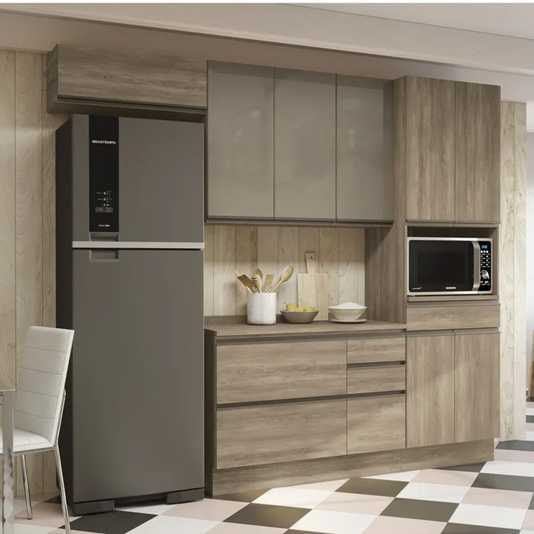 Cozinha Completa Planejada 2,70mt 05 Peças Cj14-123  1