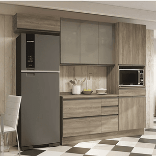 Cozinha Completa Planejada 2,70mt 05 Peças Cj14-123 