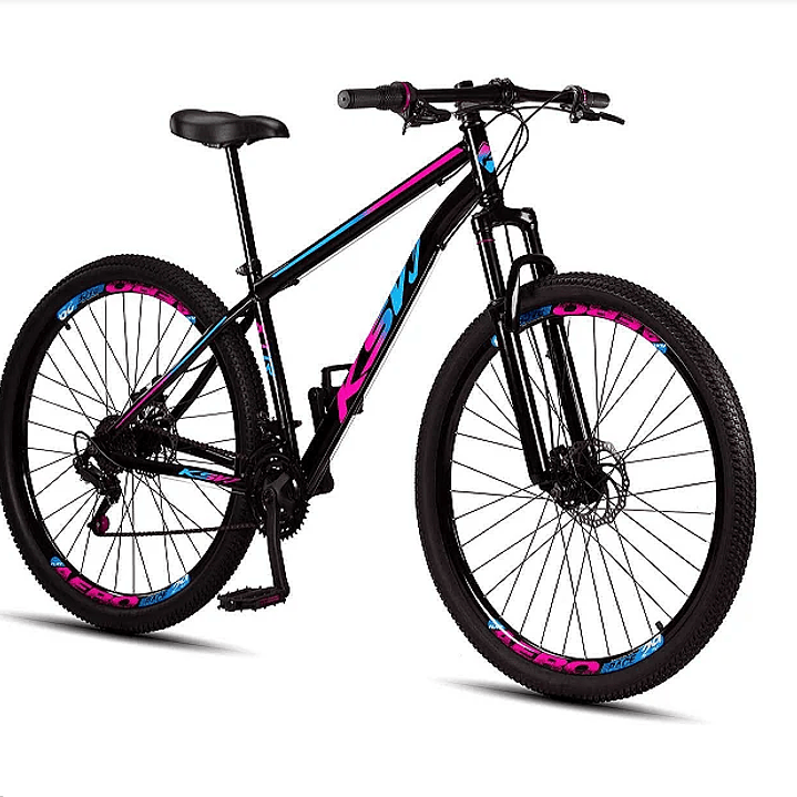 Bicicleta Aro 29 Ksw 24 Marchas Freios a Disco e Suspensão 1