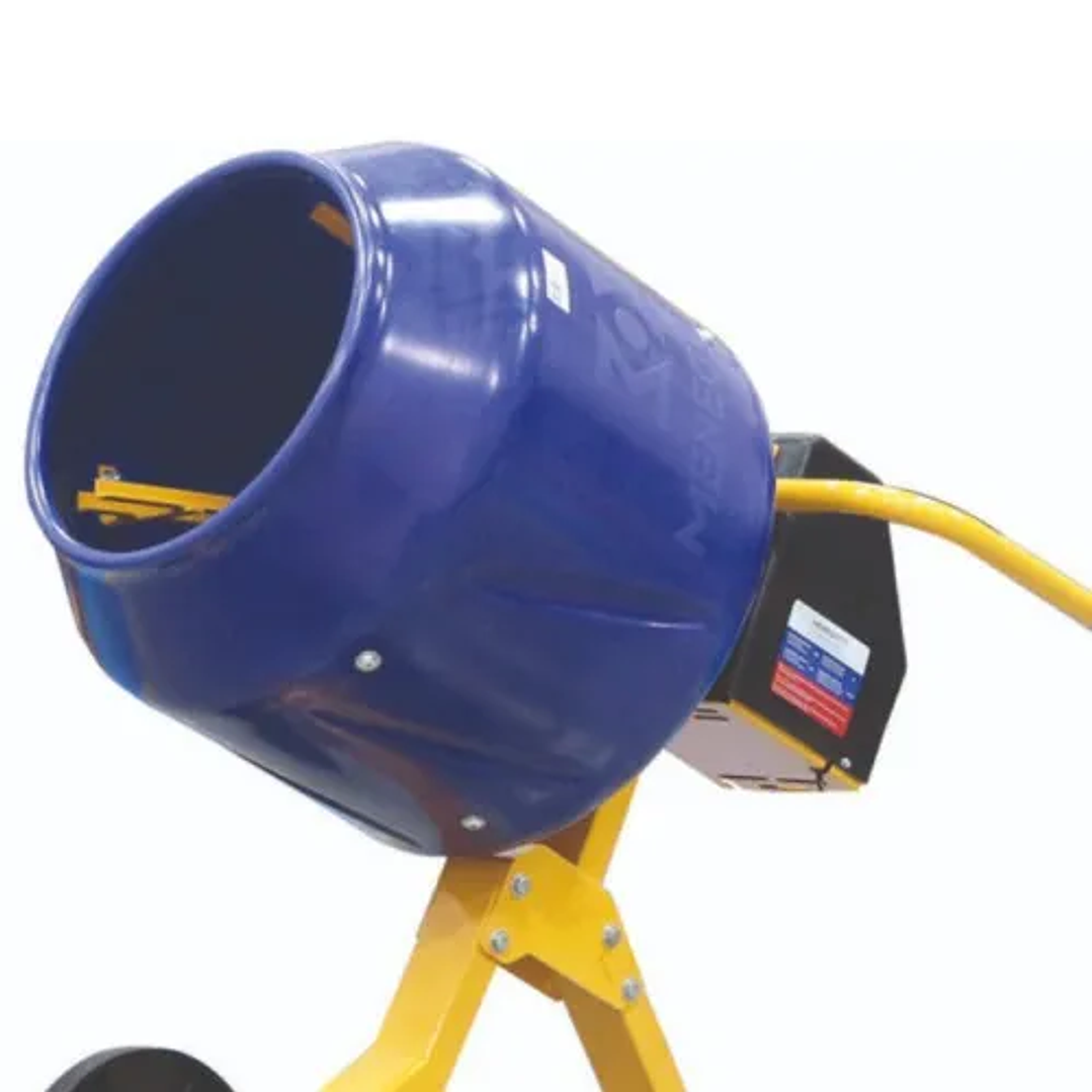 Betoneira compacta desmontável 130L 1/2 hp caçamba plástica 220V 2