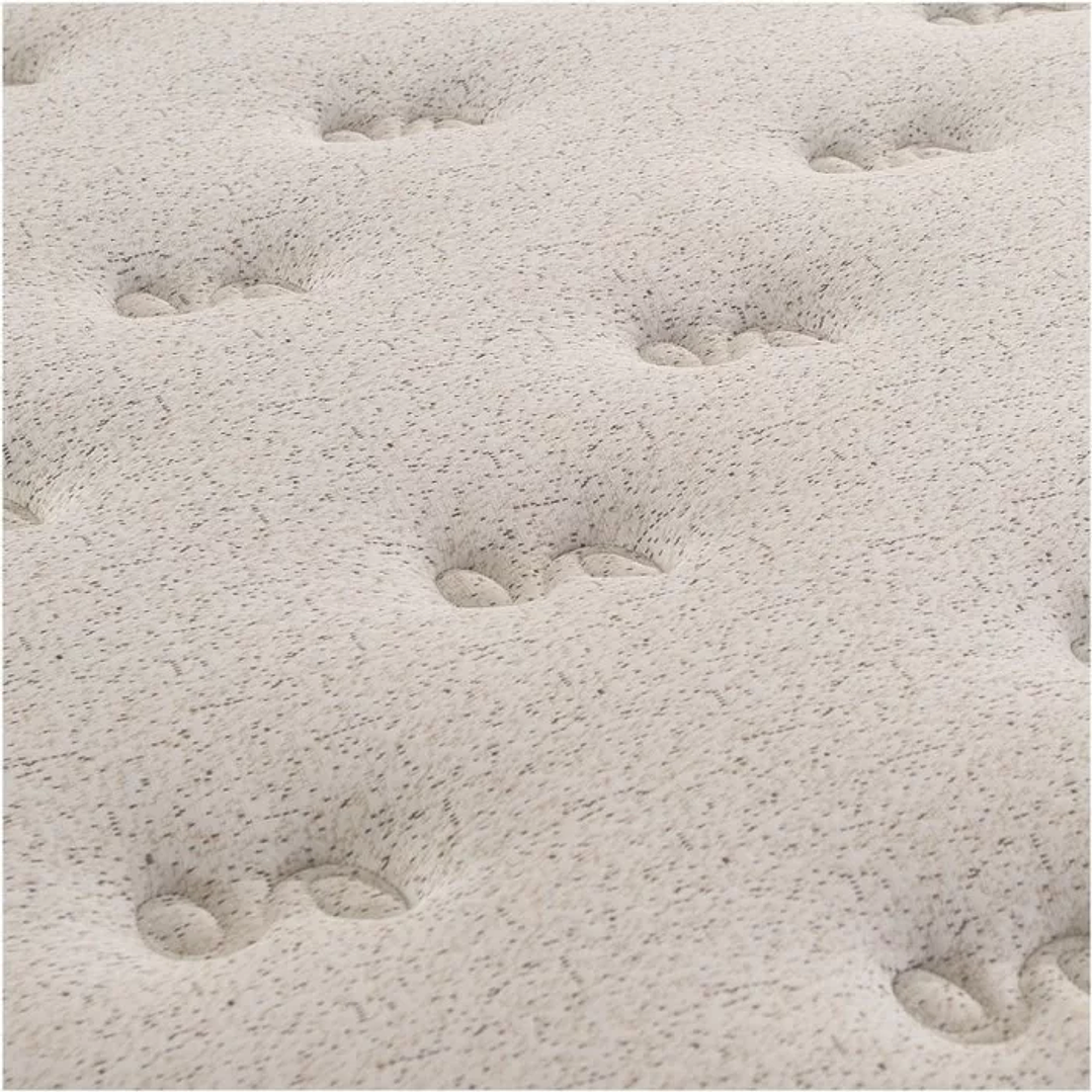 Cama Box Casal Molas 138x188x33cm England Herval Bege 4