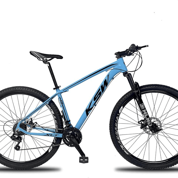 Bicicleta Aro 29 Ksw 24 Marchas Freios a Disco e Suspensão 7