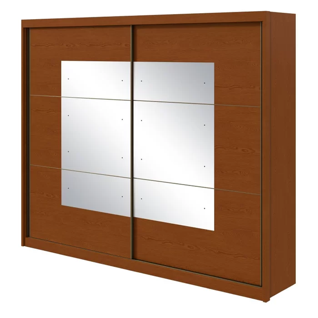 Guarda-Roupa Casal com Espelho 2 Portas de Correr 6 Gavetas Toronto Plus UV 5