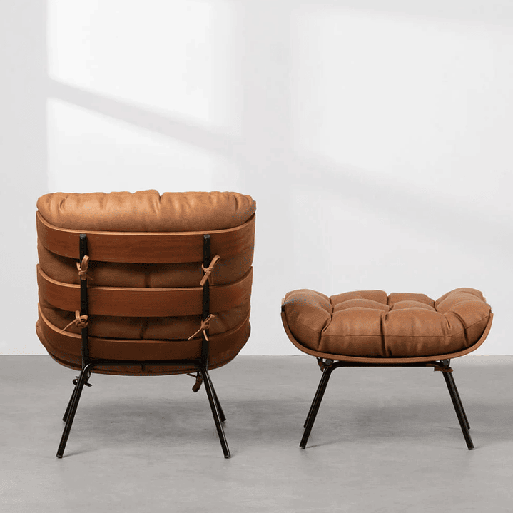 Poltrona e Puff Costela Slim  3