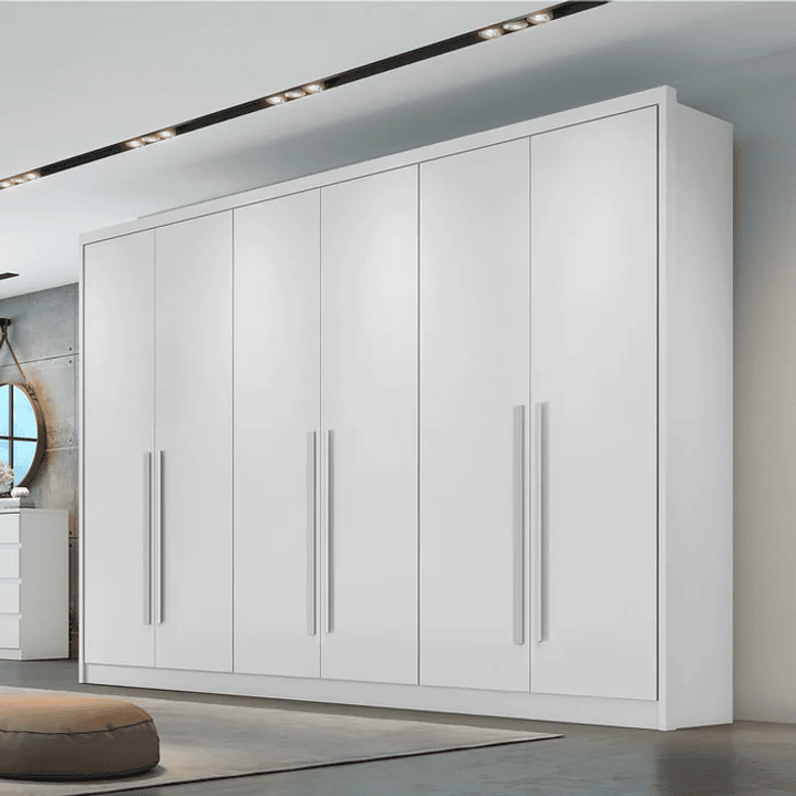 Guarda Roupa 6 Portas 6 Gavetas Reno Cumaru Fendi 3