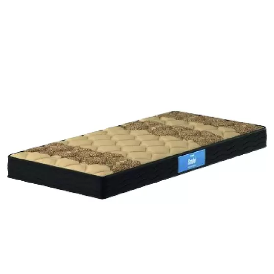 Colchão Solteiro Espuma D33 Pro-Intense 88x188x18cm Marrom / Bege Probel - Suporta até 120kg por Pessoa 1