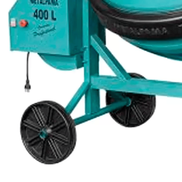 Betoneira 400L com Motor 2CV Monofásica Bivolt - METALPAMA 4