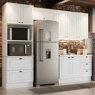 Cozinha Compacta 4 Peças com Torre Quente 