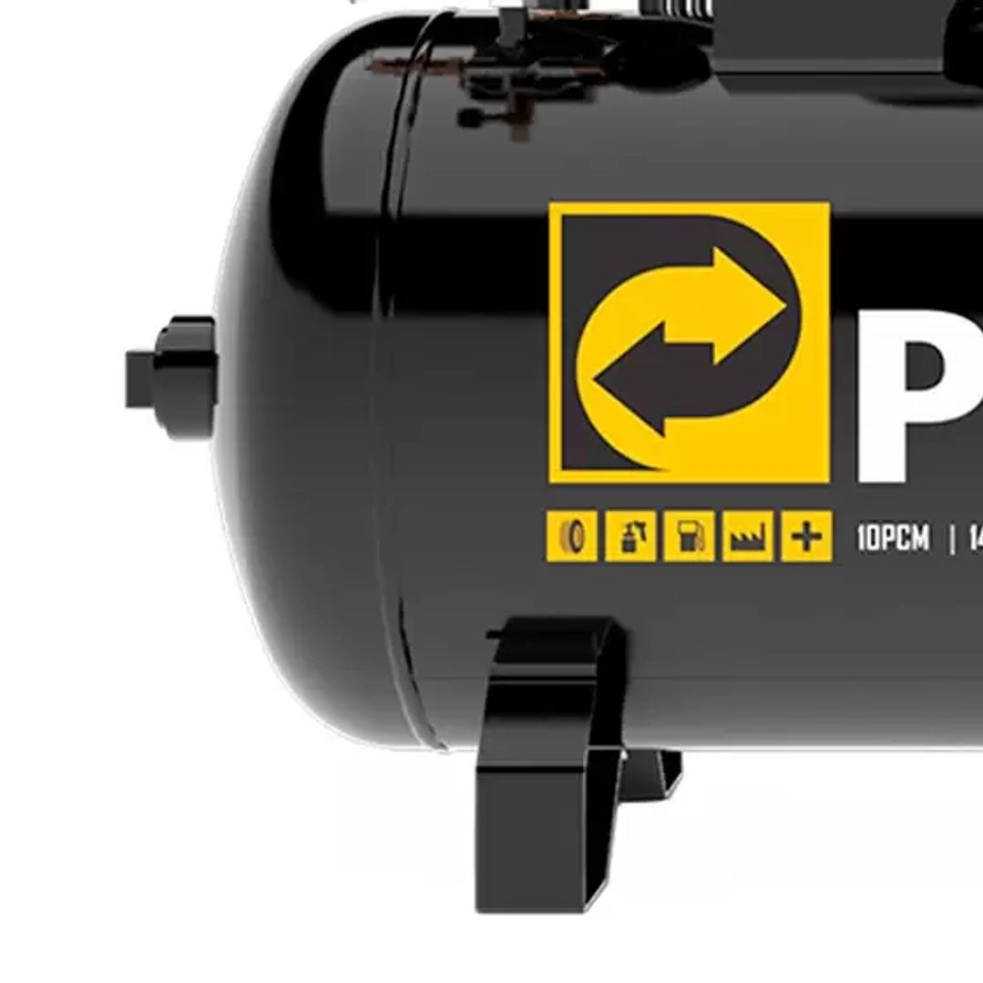 Compressor de Ar 10 Pés 2HP 100 Litros 110/220V Monofásico  4