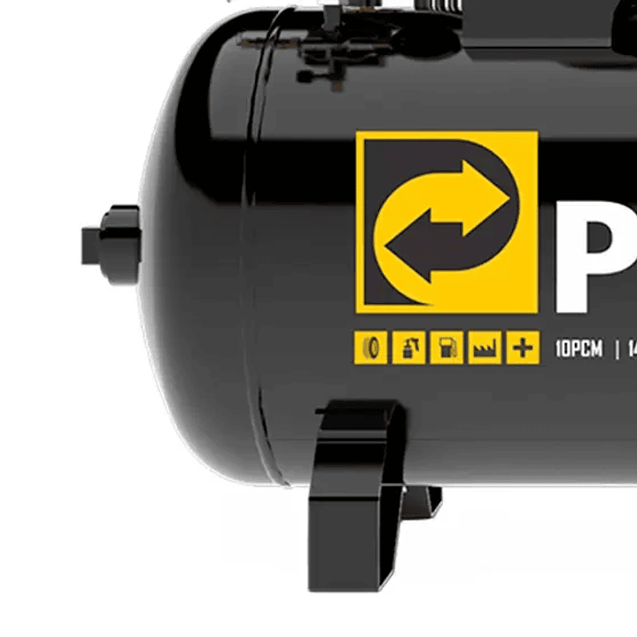 Compressor de Ar 10 Pés 2HP 100 Litros 110/220V Monofásico  4