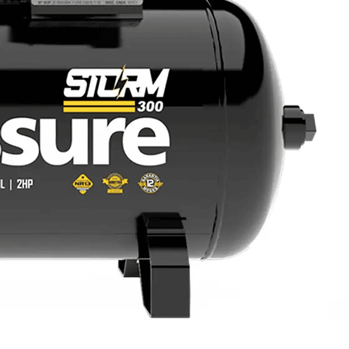 Compressor de Ar 10 Pés 2HP 100 Litros 110/220V Monofásico  5