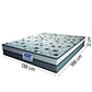Cama Box Casal Colchão Espuma D33 Fort 138x188x59cm Gazin - Suporta até 150kg por Pessoa - Thumbnail 4