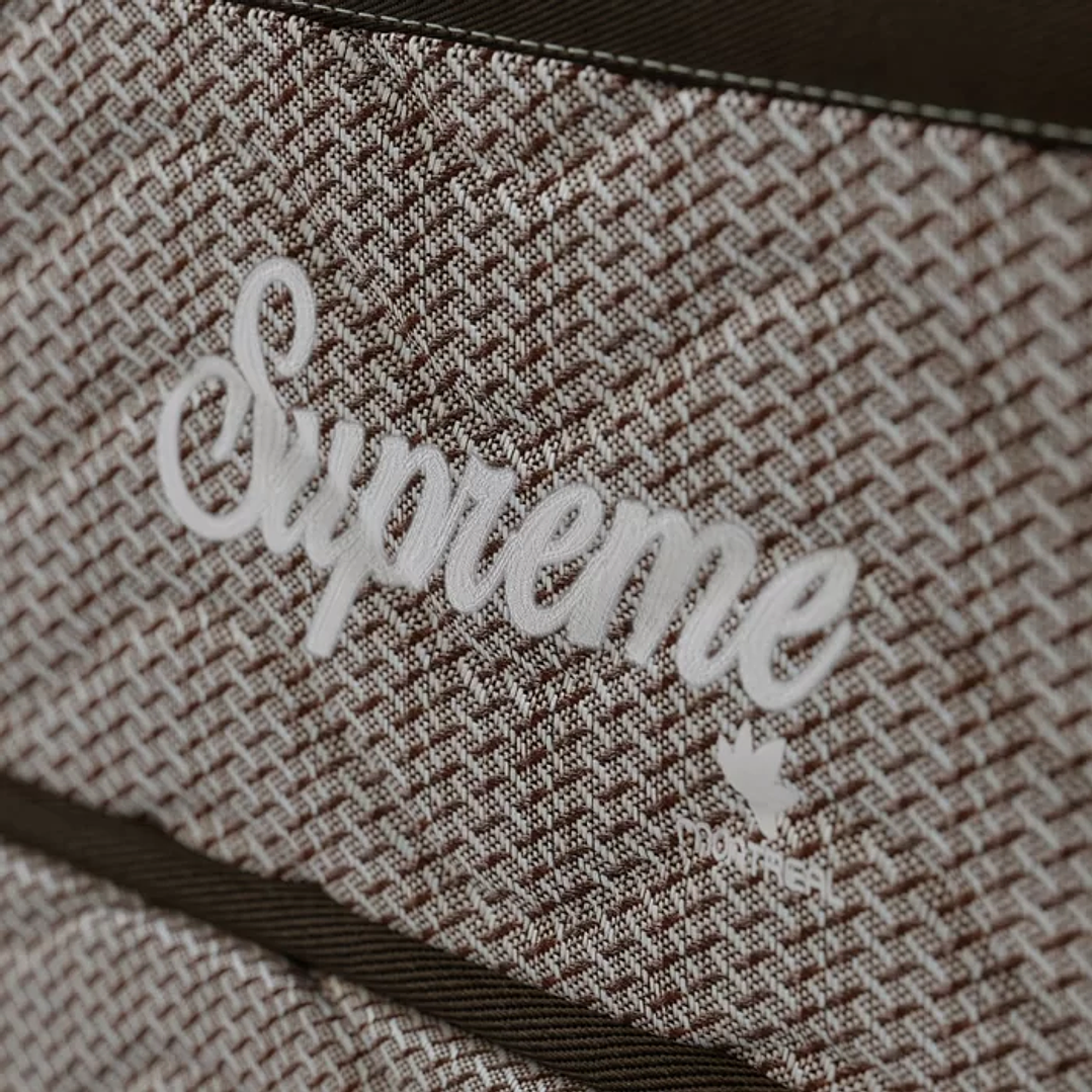 Cama Box Casal Supreme 1,38X1,88X0,60 Molas Ensacadas Tecido poliéster Dourado, Jacquard Tipo Malha Dourado 5