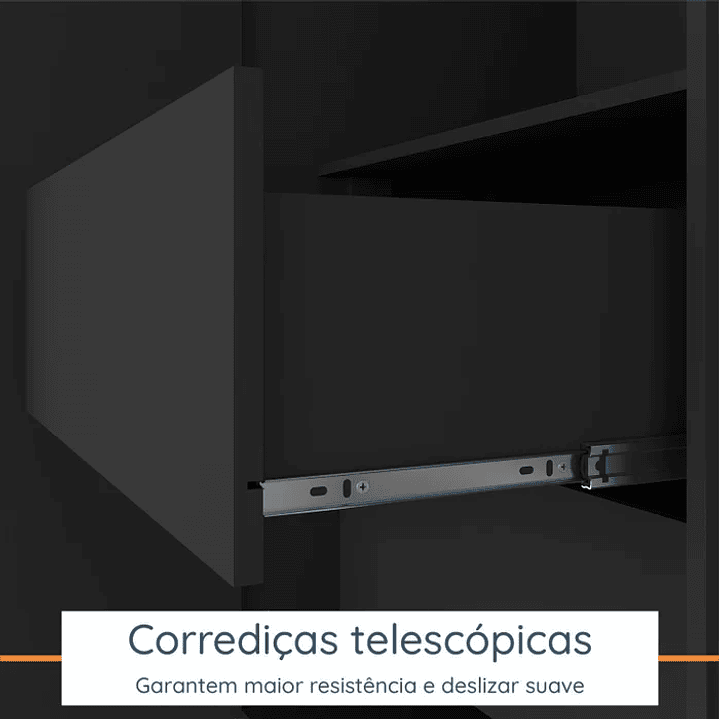 Guarda Roupa Solteiro 4 Portas 2 Gavetas  8