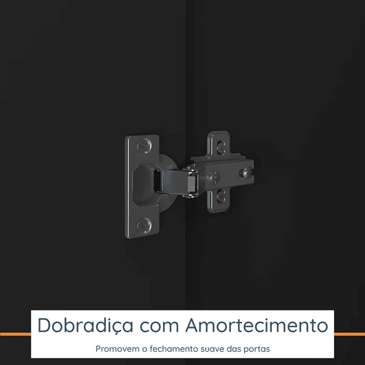 Guarda Roupa Solteiro 4 Portas 2 Gavetas  9