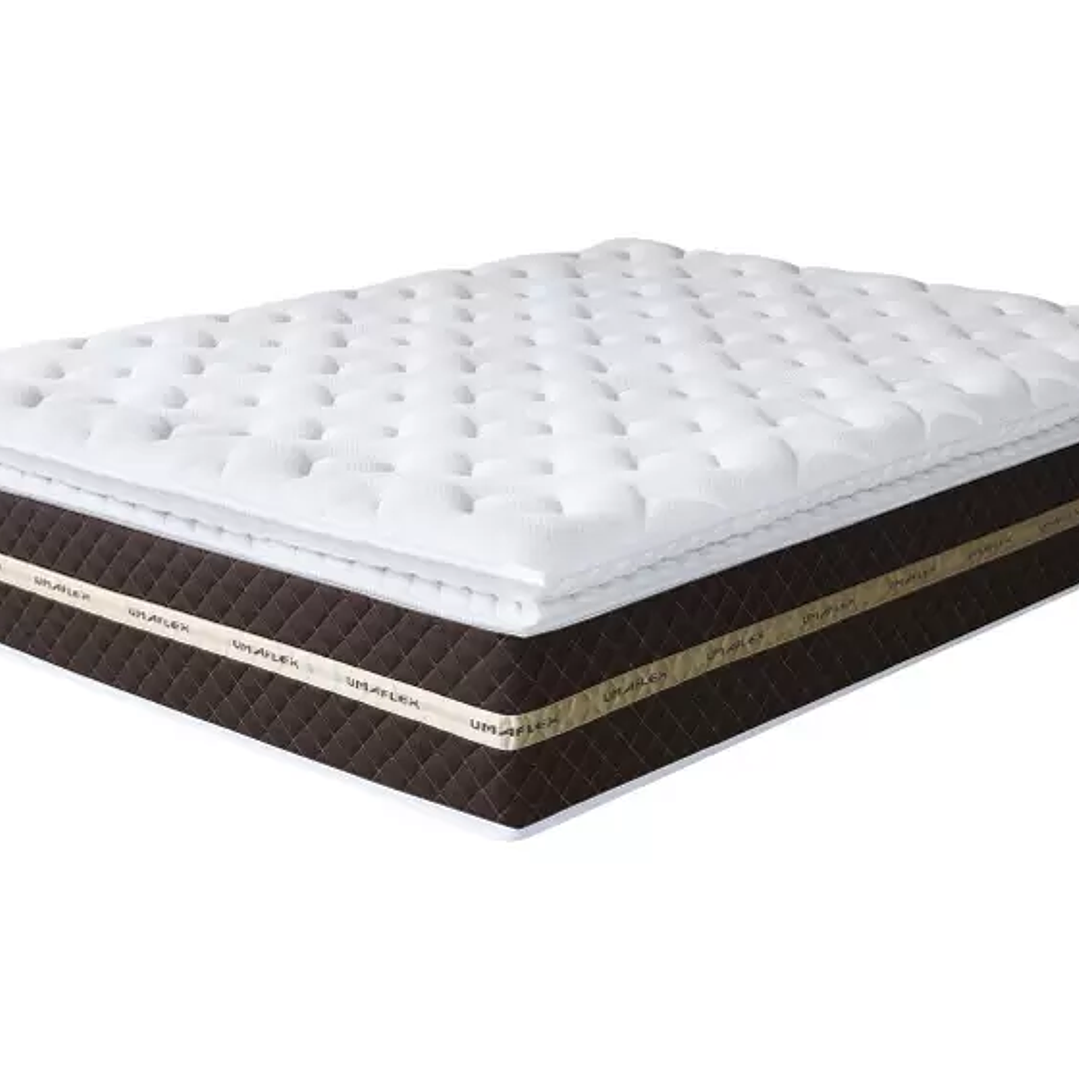 Colchão Casal Umaflex de Molas Ensacadas 33x138x188cm Prada 1