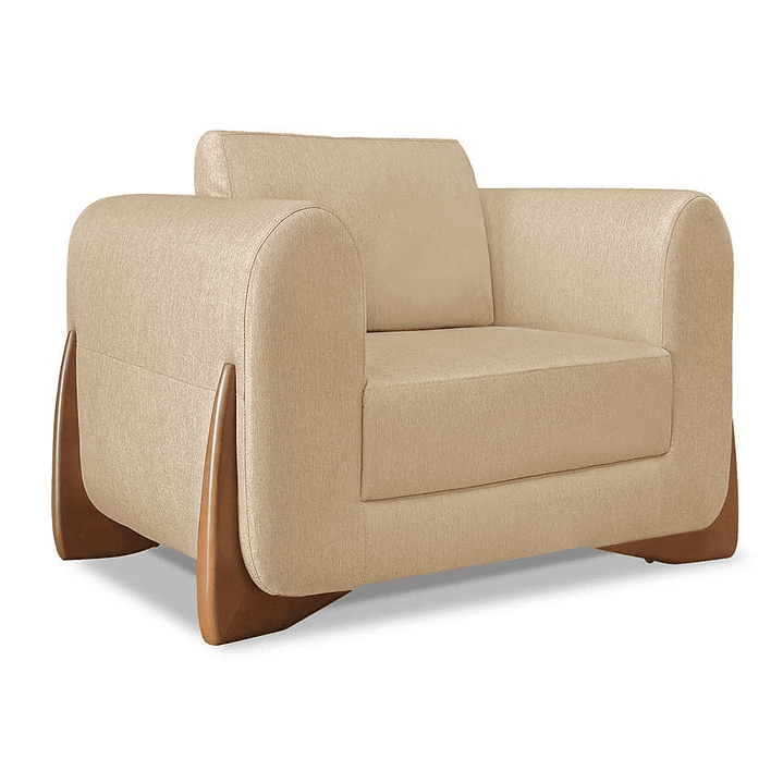 Poltrona Yves Linho Natural 4