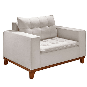 Poltrona Bally Linho Bege