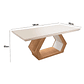 Mesa Alvorada 180 Tp Mdf Vidro canto Reto 6 Cadeiras Veludo Animale/Imbuia/Off White - Thumbnail 5