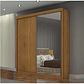 Guarda Roupa com Espelho 2 Portas 3 Gavetas São Paulo  - Thumbnail 2