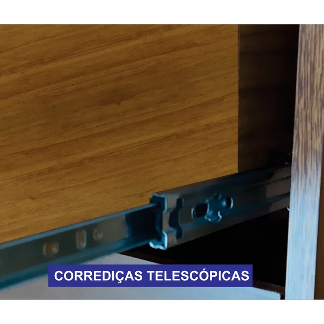 Guarda Roupa com Espelho 2 Portas 3 Gavetas São Paulo  9