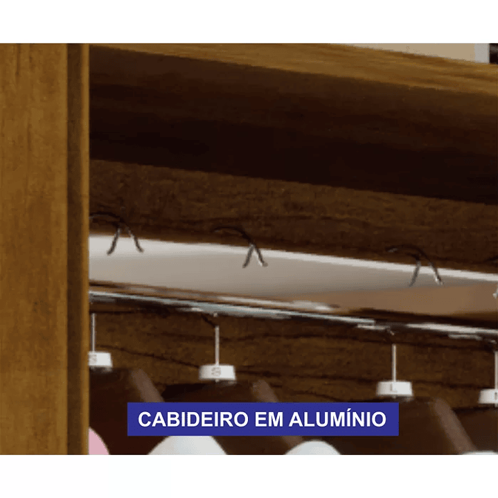 Guarda Roupa com Espelho 2 Portas 3 Gavetas São Paulo  10