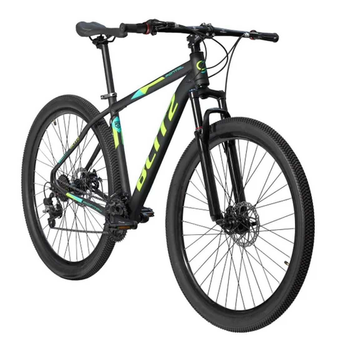Bicicleta Aro 29 Blitz Pontal Alumínio Mountain Bike Freio À Disco Câmbio Shimano 21V - Unissex 2