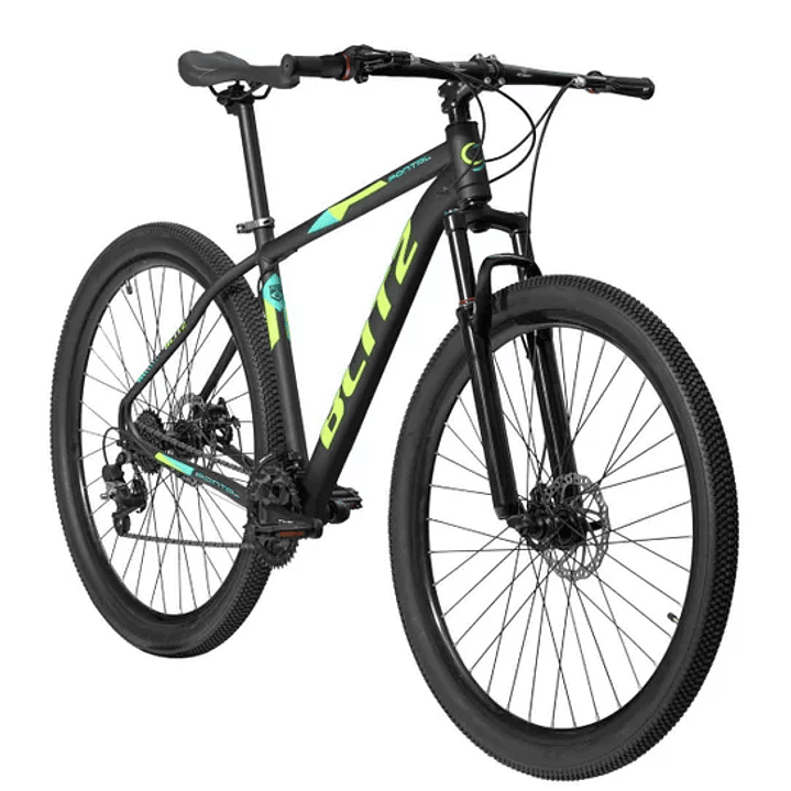 Bicicleta Aro 29 Blitz Pontal Alumínio Mountain Bike Freio À Disco Câmbio Shimano 21V - Unissex 2