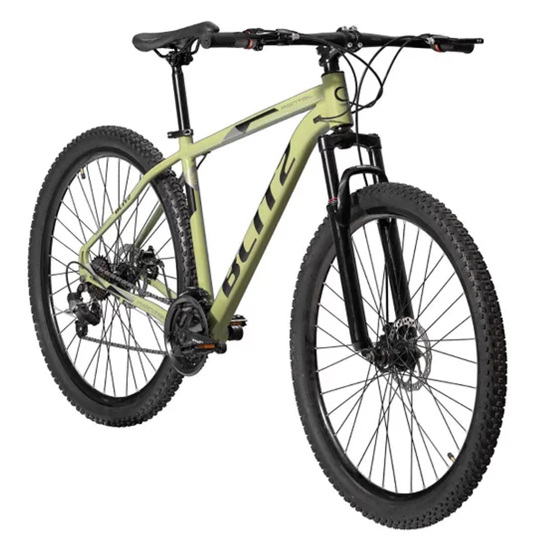 Bicicleta Aro 29 Blitz Pontal Alumínio Mountain Bike Freio À Disco Câmbio Shimano 21V - Unissex 3