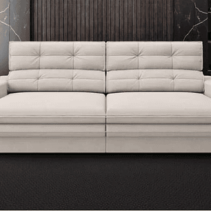 Sofá Pegasus 2,00M Assento Retrátil e Reclinável Velosuede 