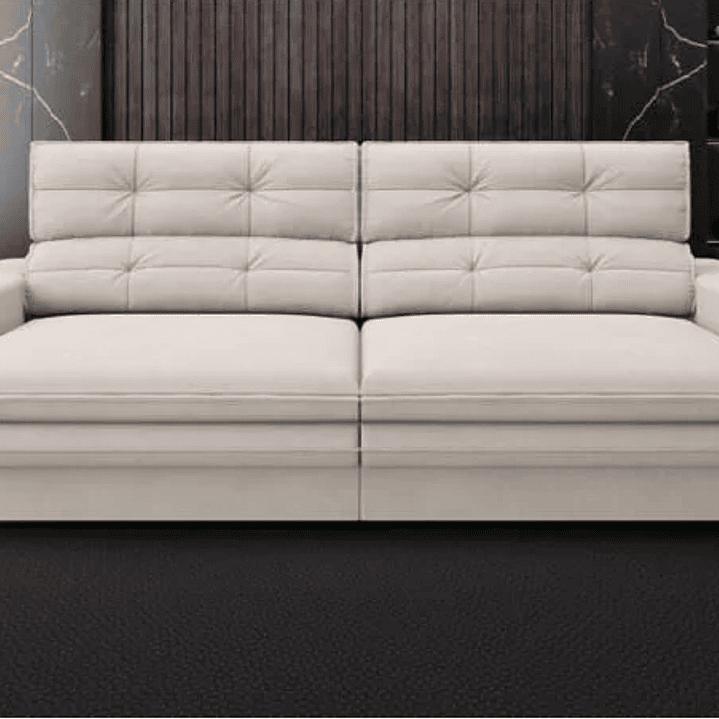 Sofá Pegasus 2,00M Assento Retrátil e Reclinável Velosuede  1