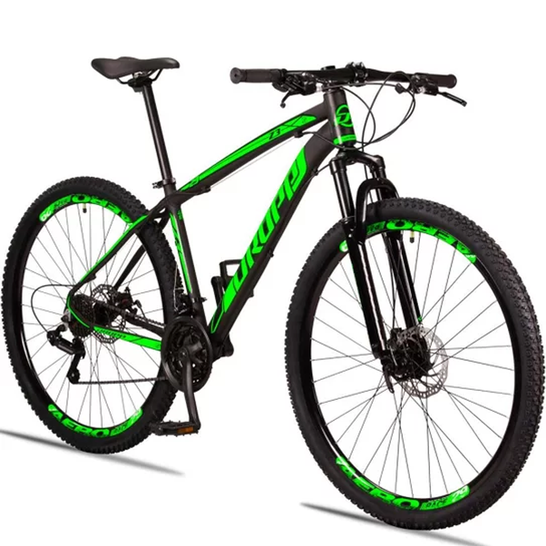 Bicicleta aro 29 Dropp Z3 câmbio shimano 21v freio a disco mecânico com suspensão - 4